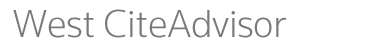 West CiteAdvisor Logo